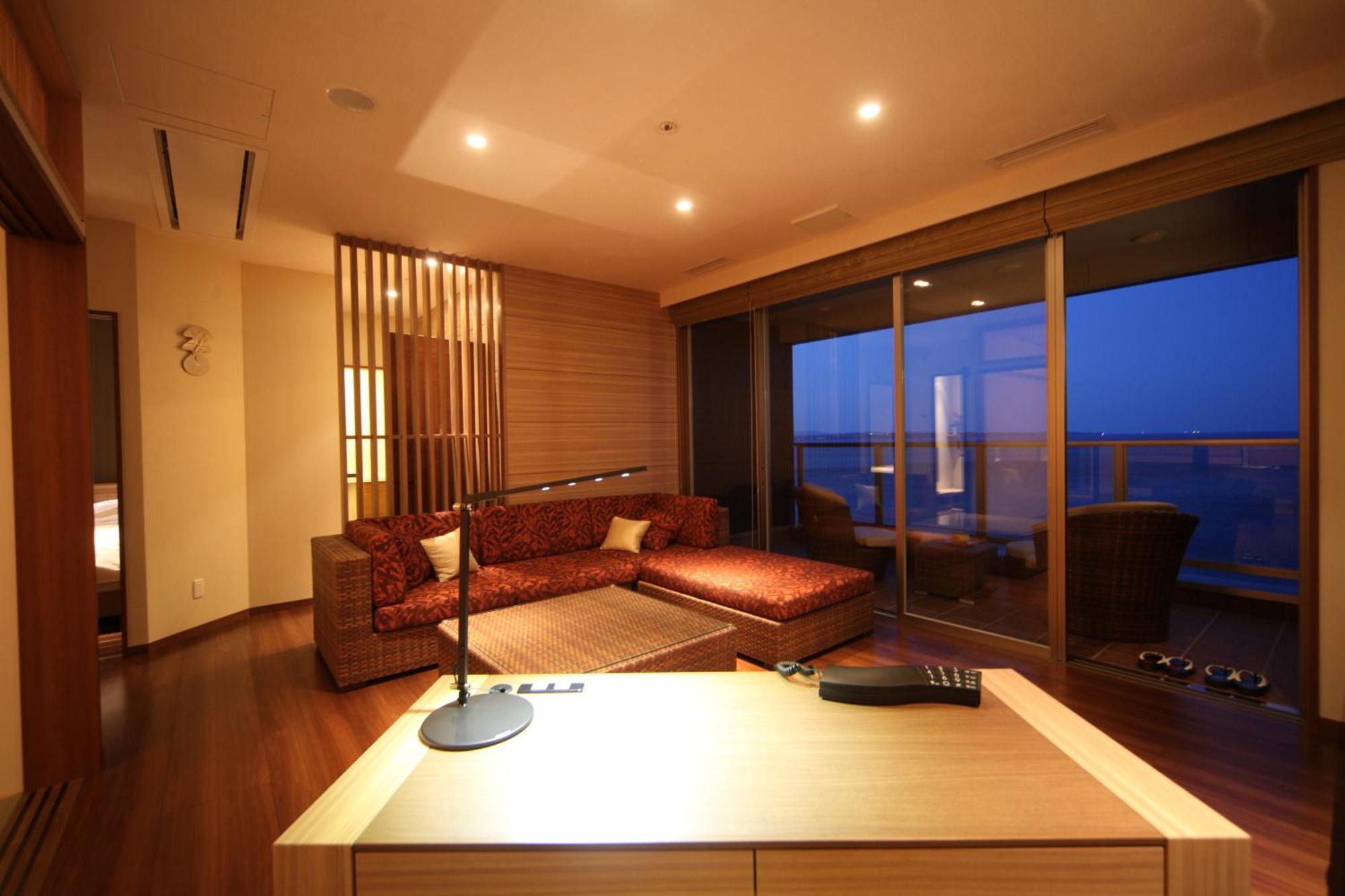 Amane Resort Seikai Beppu Kamer foto A suite at the hotel