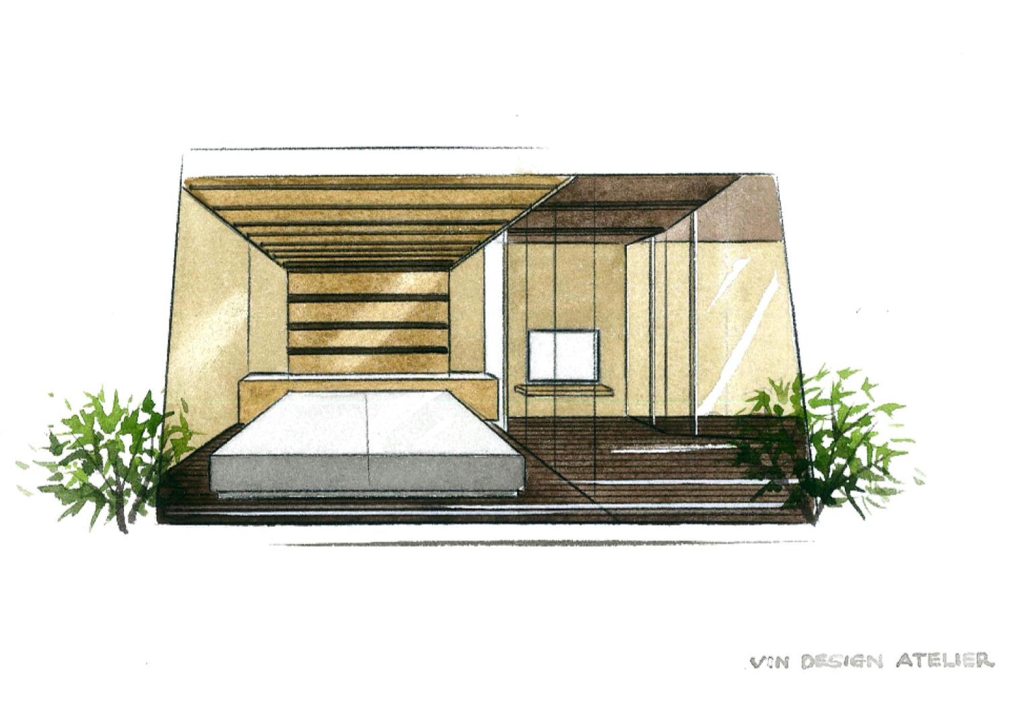 Amane Resort Seikai Beppu Kamer foto A conceptual sketch of the proposed station.